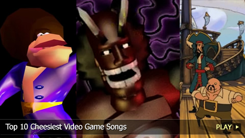 another cheesiest video game songs